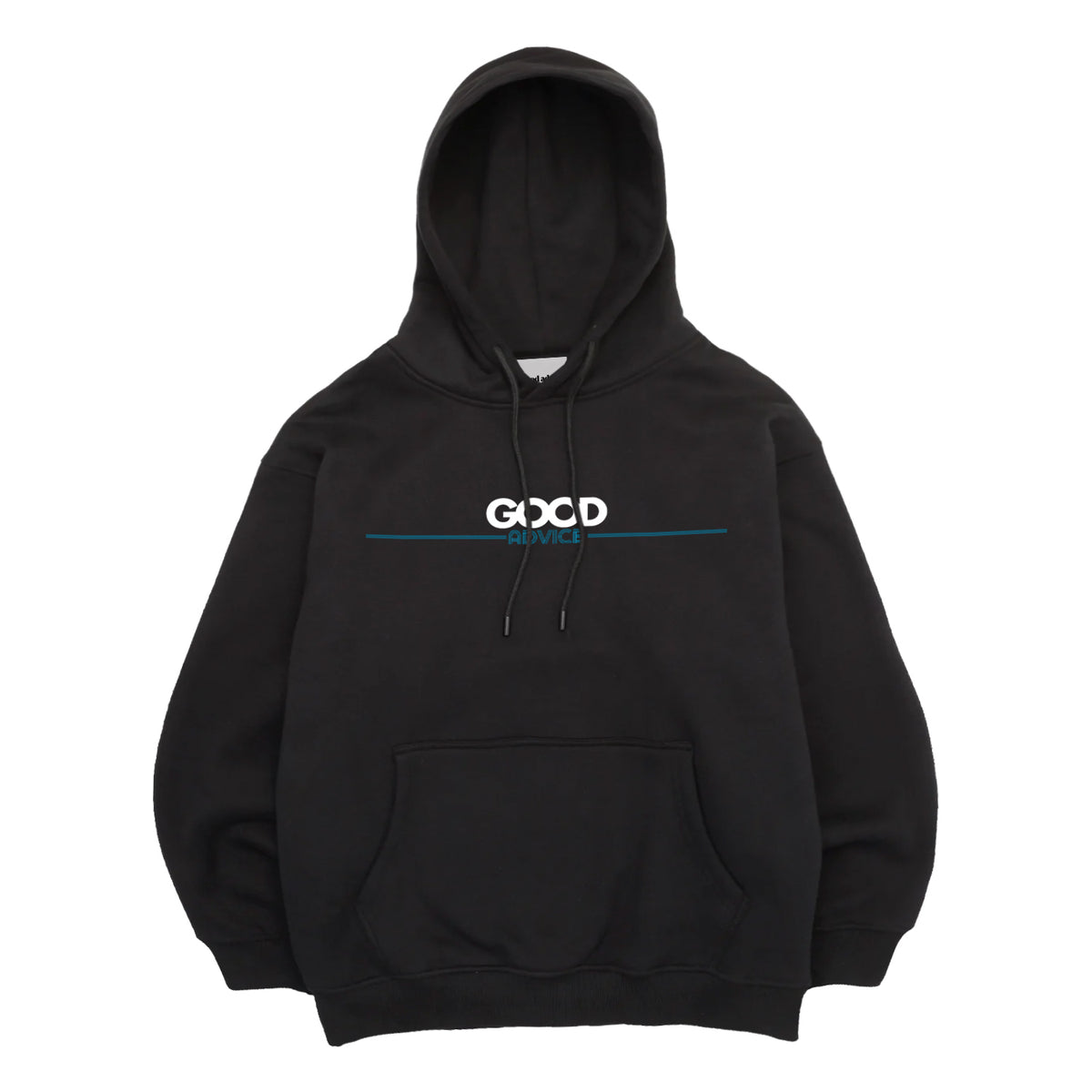 Good Advice Good Time Hoodie - Black