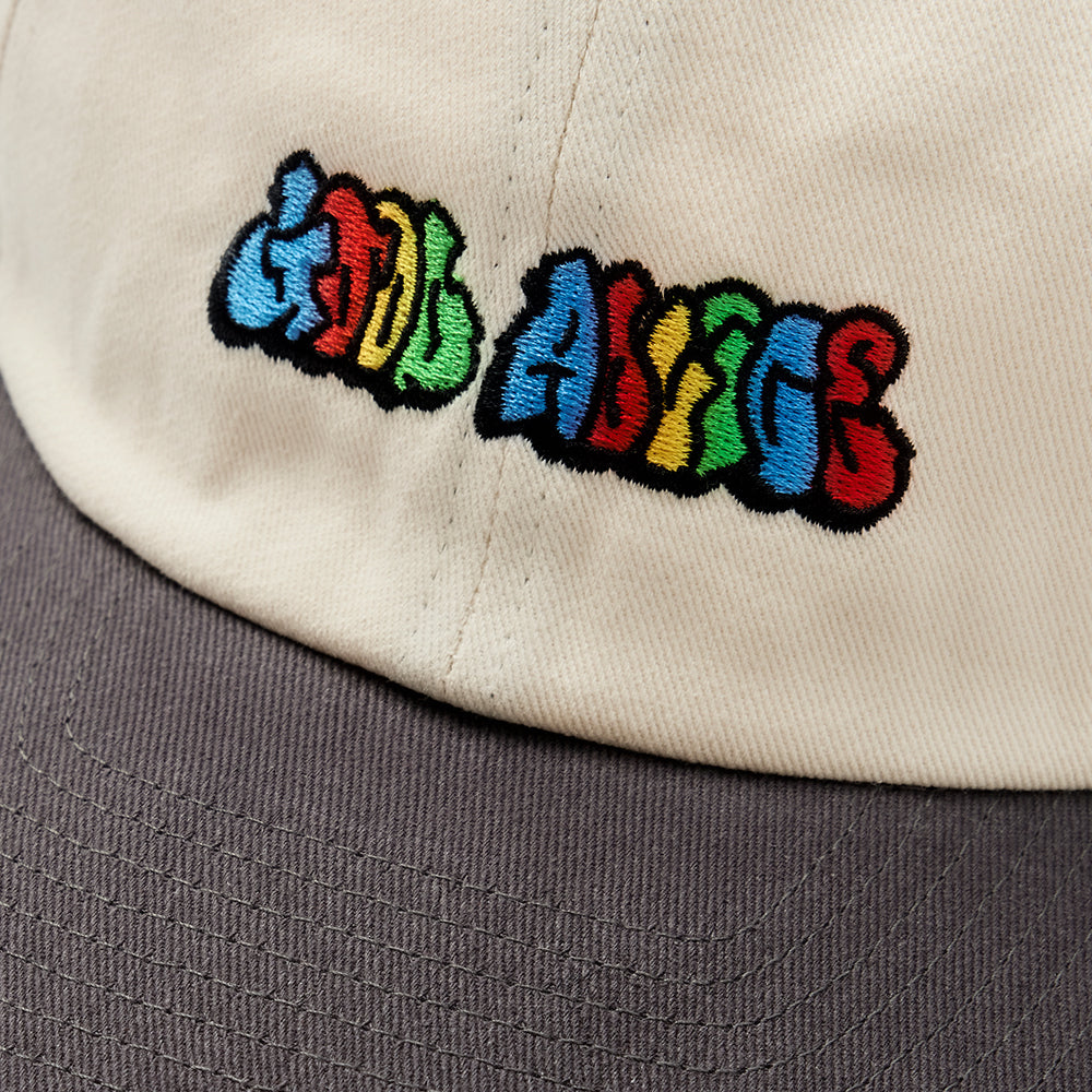 Good Advice 90s Logo Cap - Cream/Black