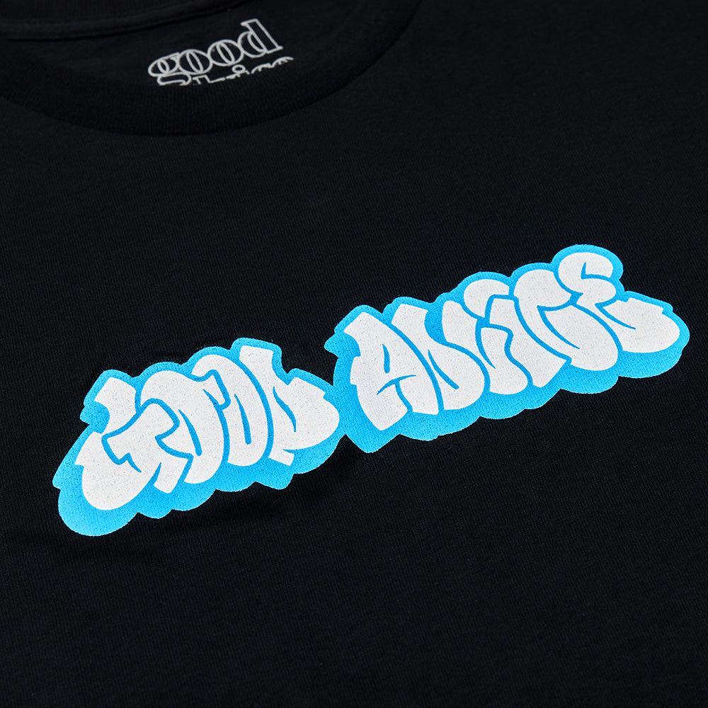 Good Advice 90s Logo T-Shirt - Black
