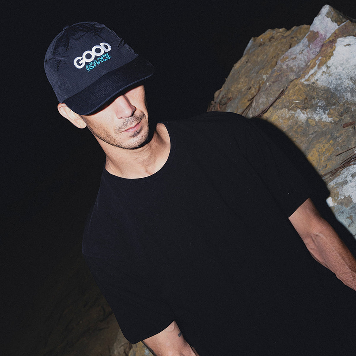 Good Advice Good Time Cap - Black