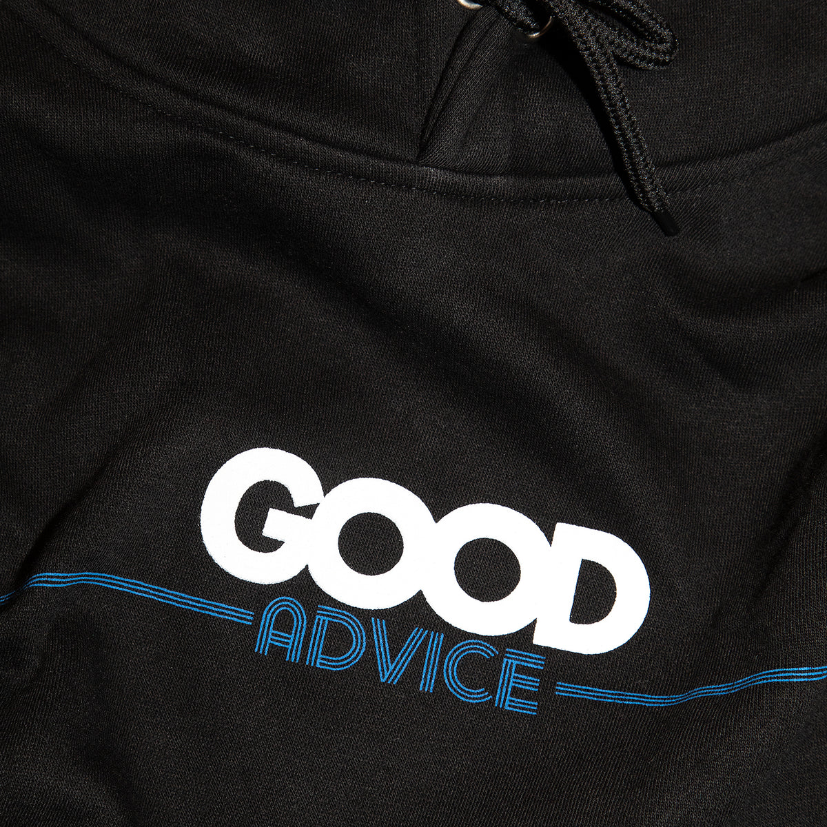 Good Advice Good Time Hoodie - Black