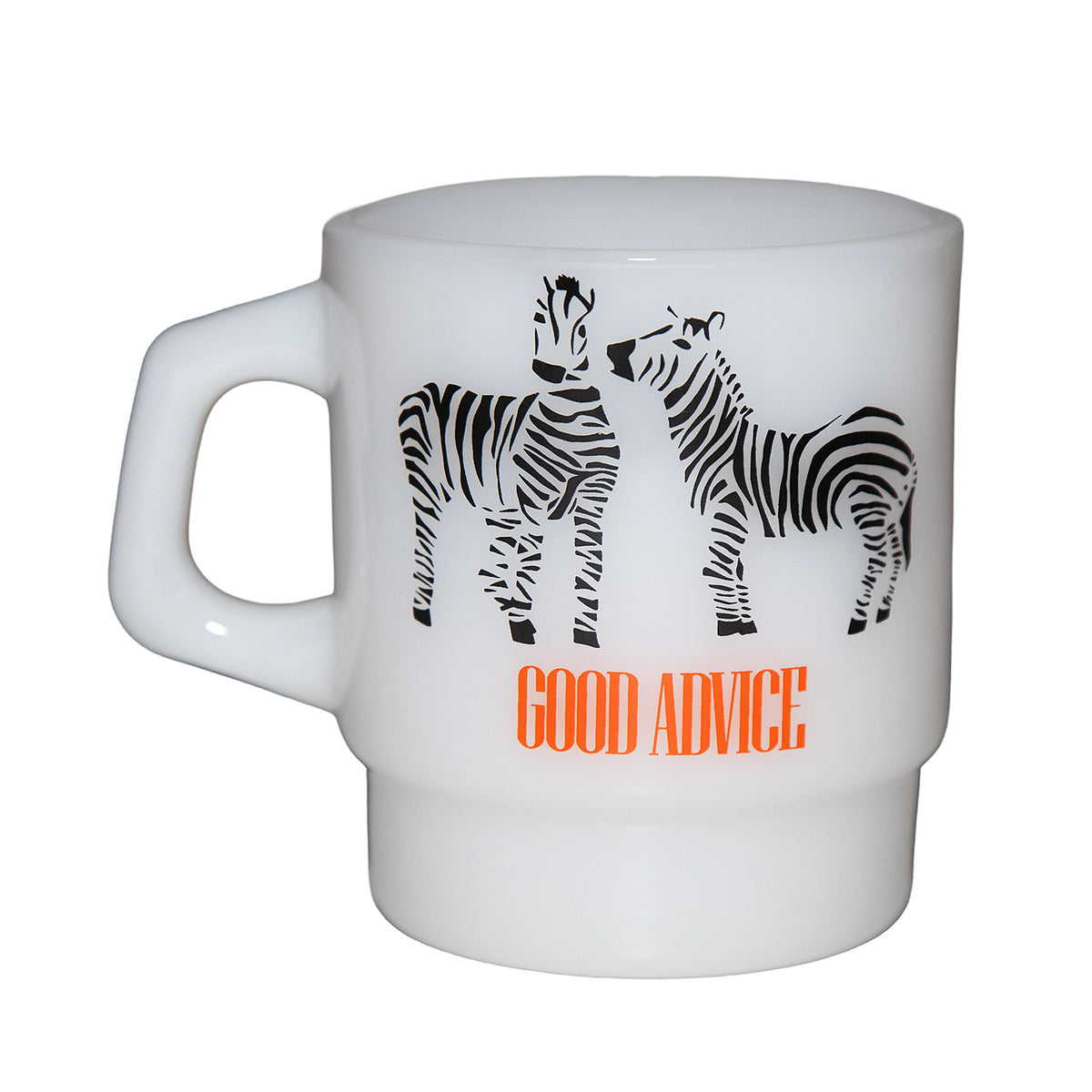 Good Advice Zebra Coffee Mug